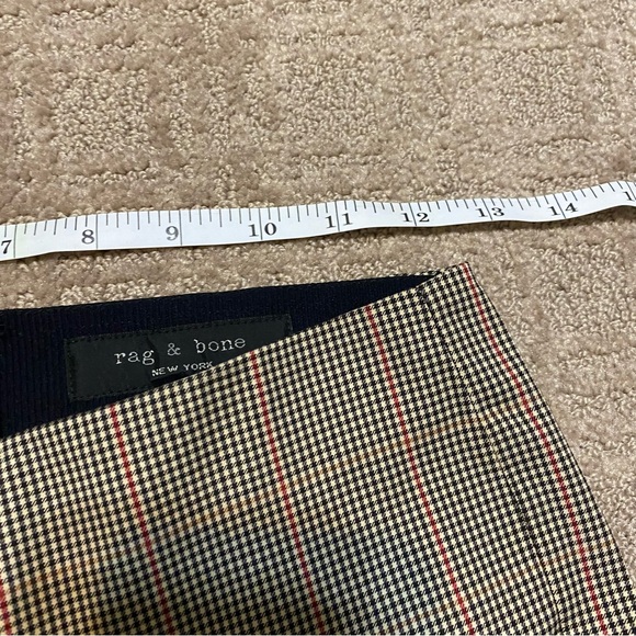 {rag & bone} Simone Pant Houndstooth Trousers ~ Size 4 - Picture 15 of 16